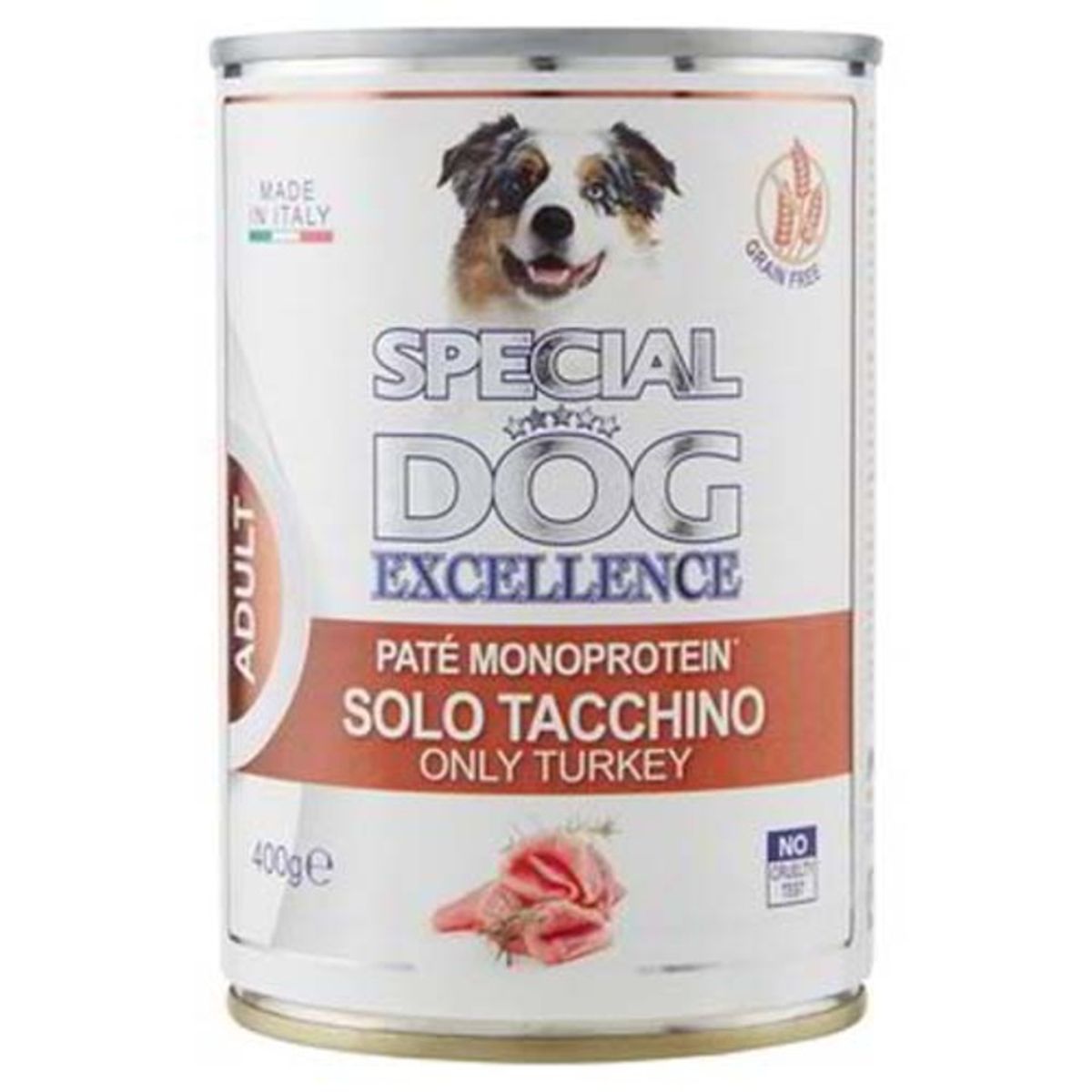 Special Dog Excellence Monoprotein Lattina 400G TACCHINO