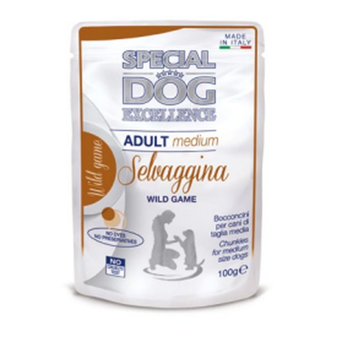 Special Dog Excellence Medium Adult Busta Multipack 24x100G SELVAGGINA