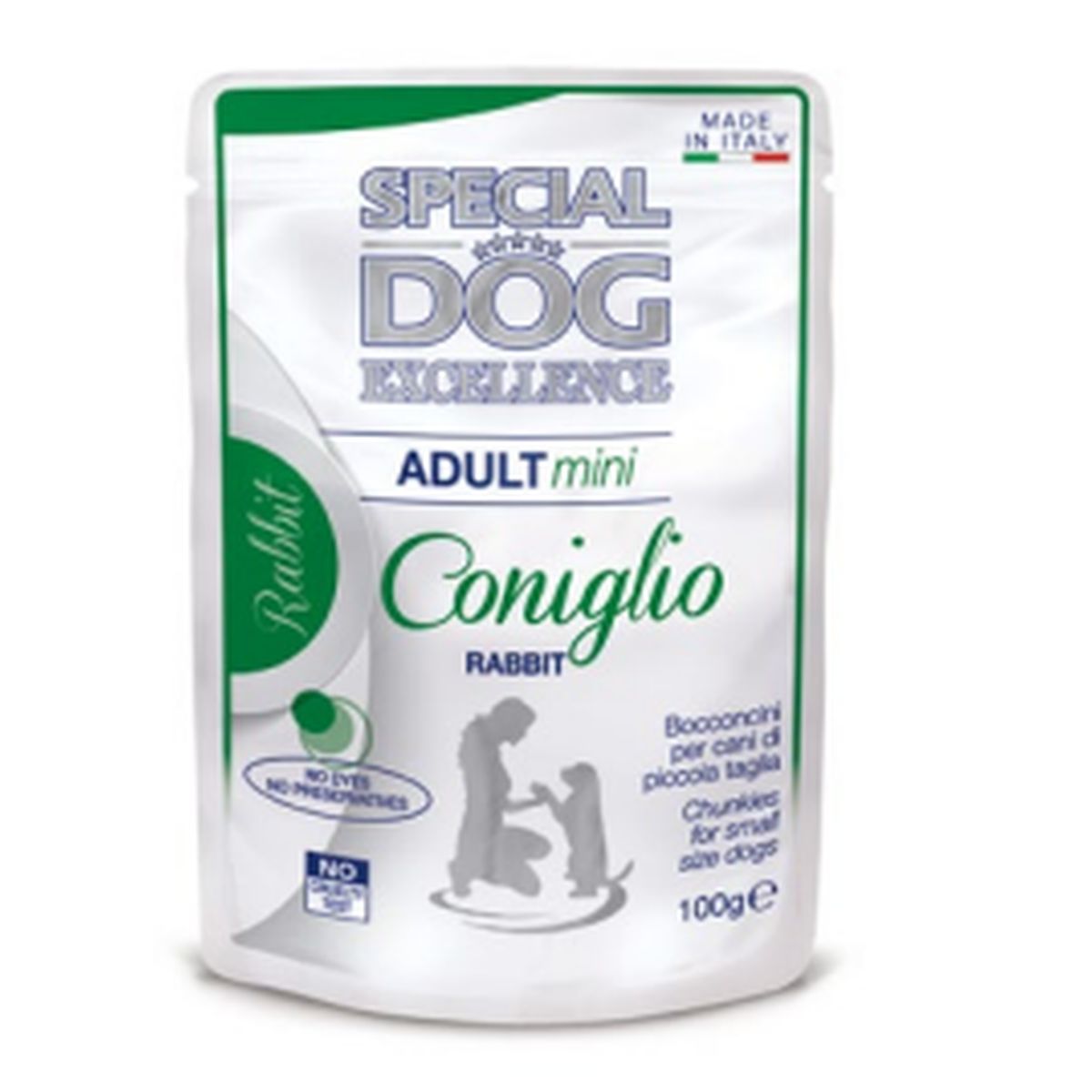 Special Dog Excellence Mini Adult Busta Multipack 24x100G CONIGLIO