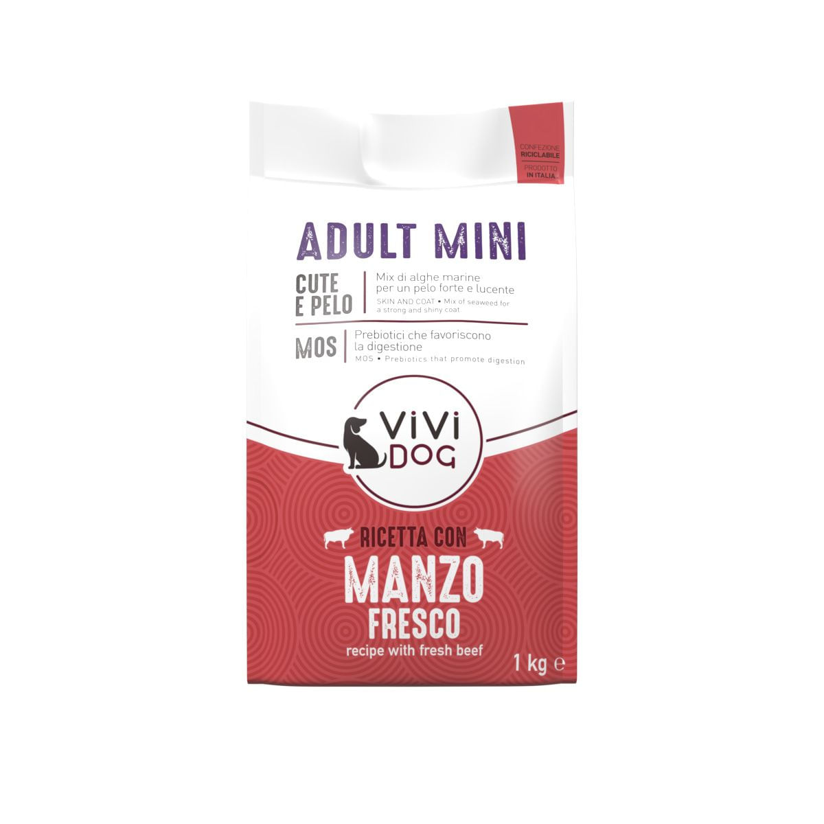 Vivi Dog Adult Mini Manzo 1KG