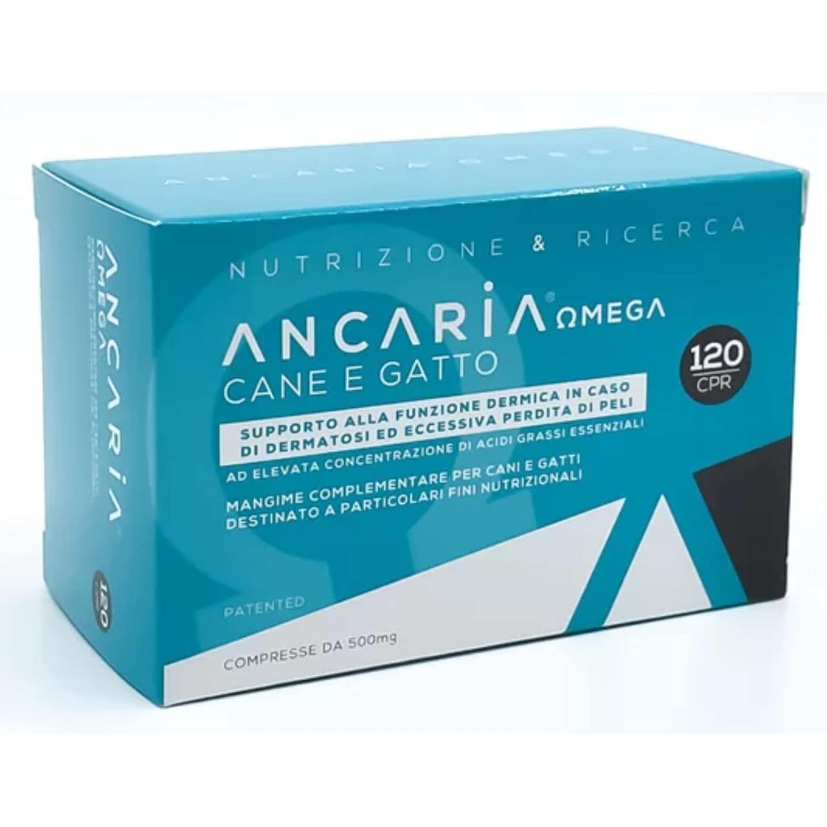 Ancaria Omega Mangime Complementare per Cani e Gatti 120CP