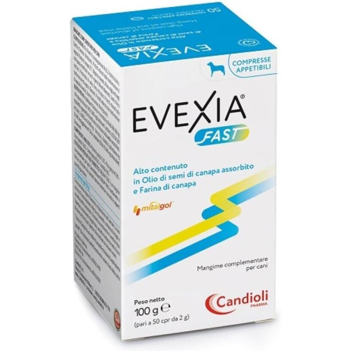 Candioli Evexia Fast Mangime Complementare per Cani 50CP