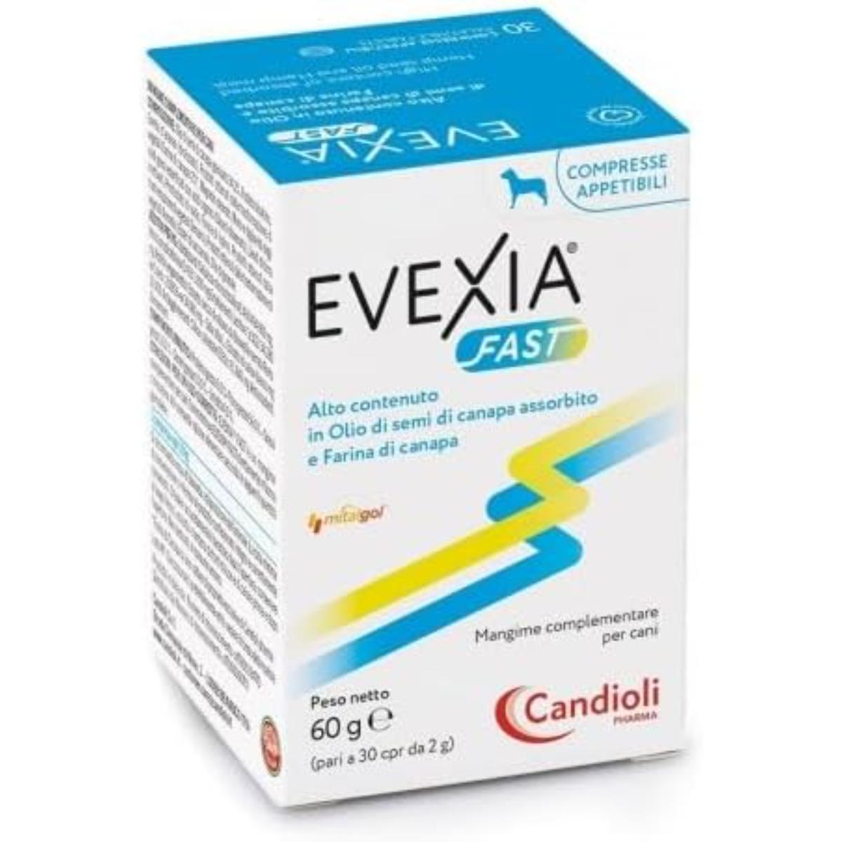 Candioli Evexia Fast Mangime Complementare per Cani 30CP