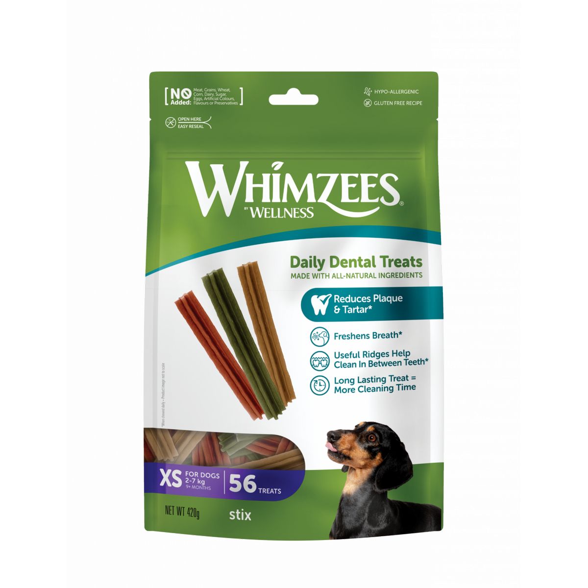 Whimzees Dog Snack Stix XS