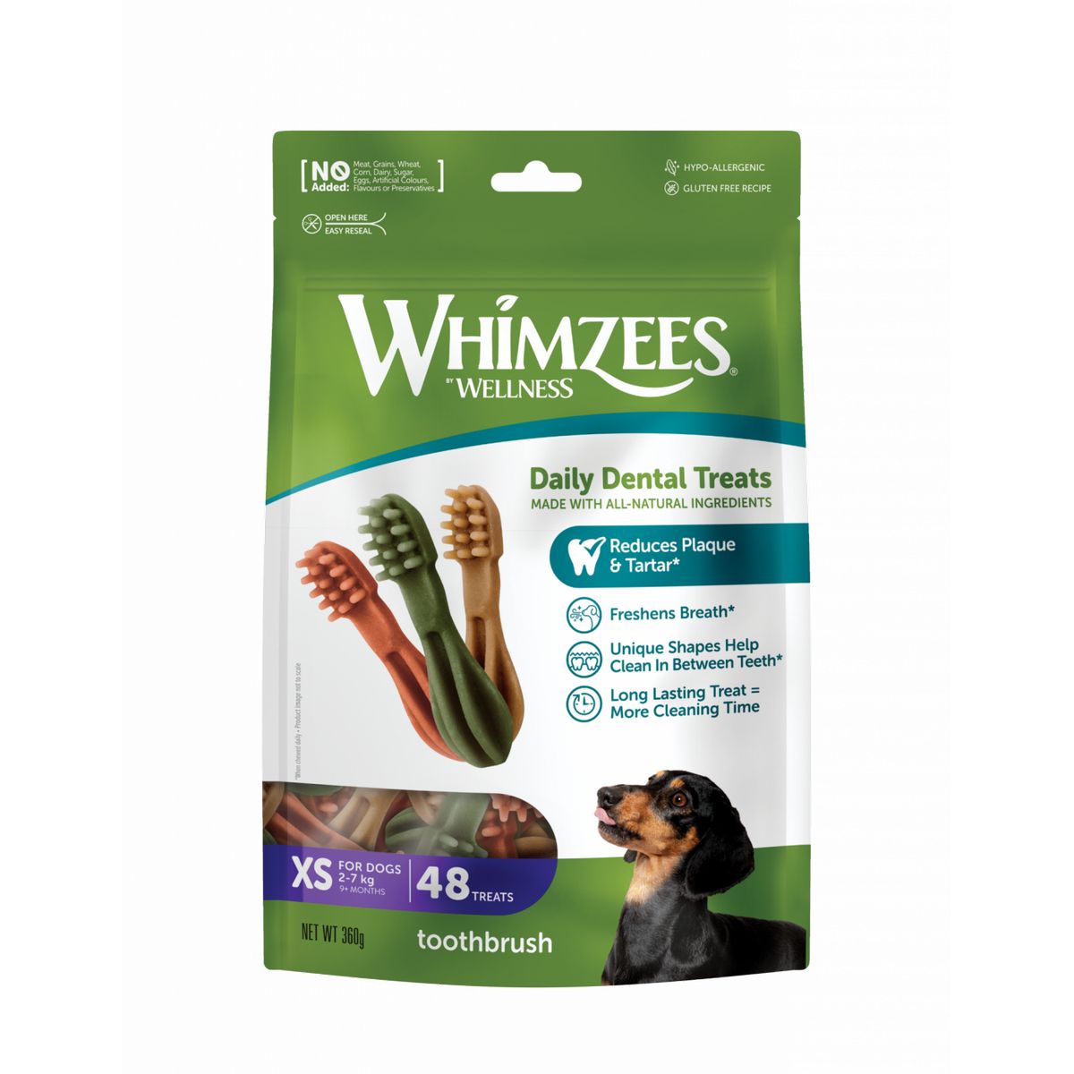 Whimzees Dog Toothbrush Star XS