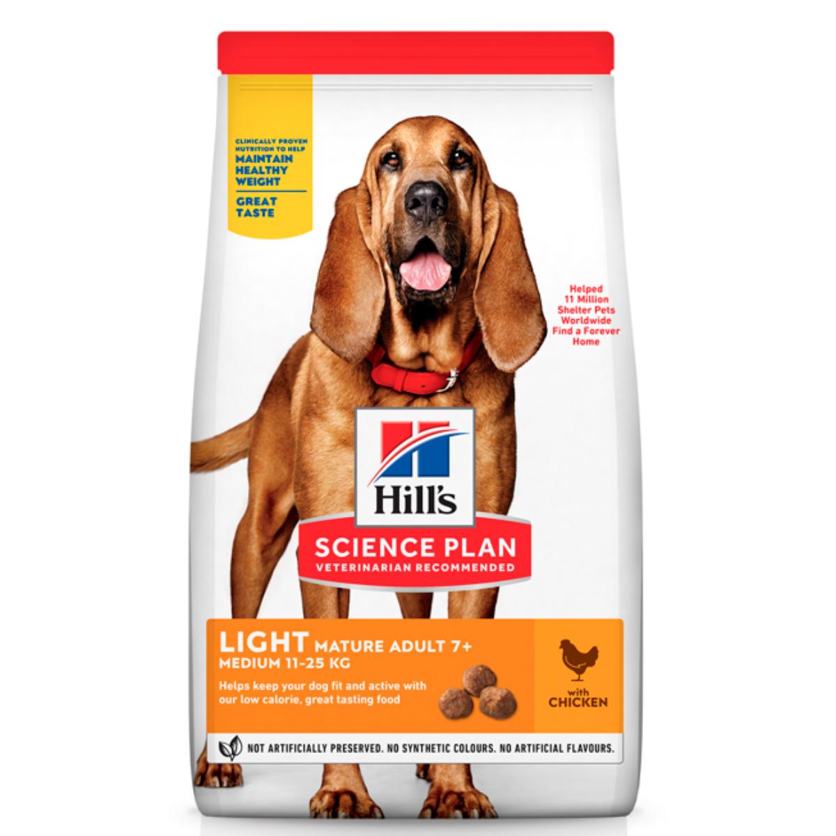 Hill's Science Plan Dog Light Mature al Pollo 14KG