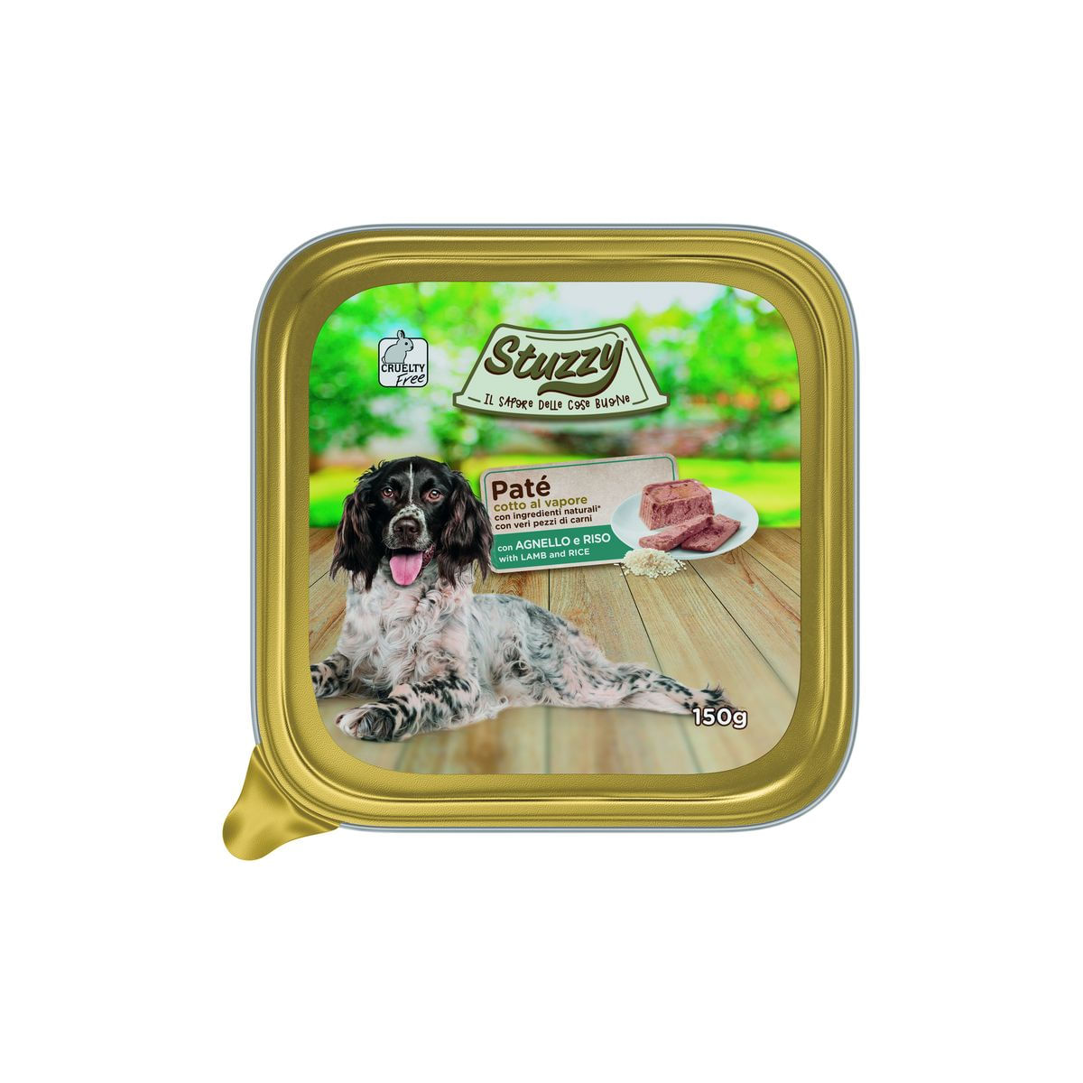 Stuzzy Dog Vaschetta Multipack 22x150G AGNELLO E RISO