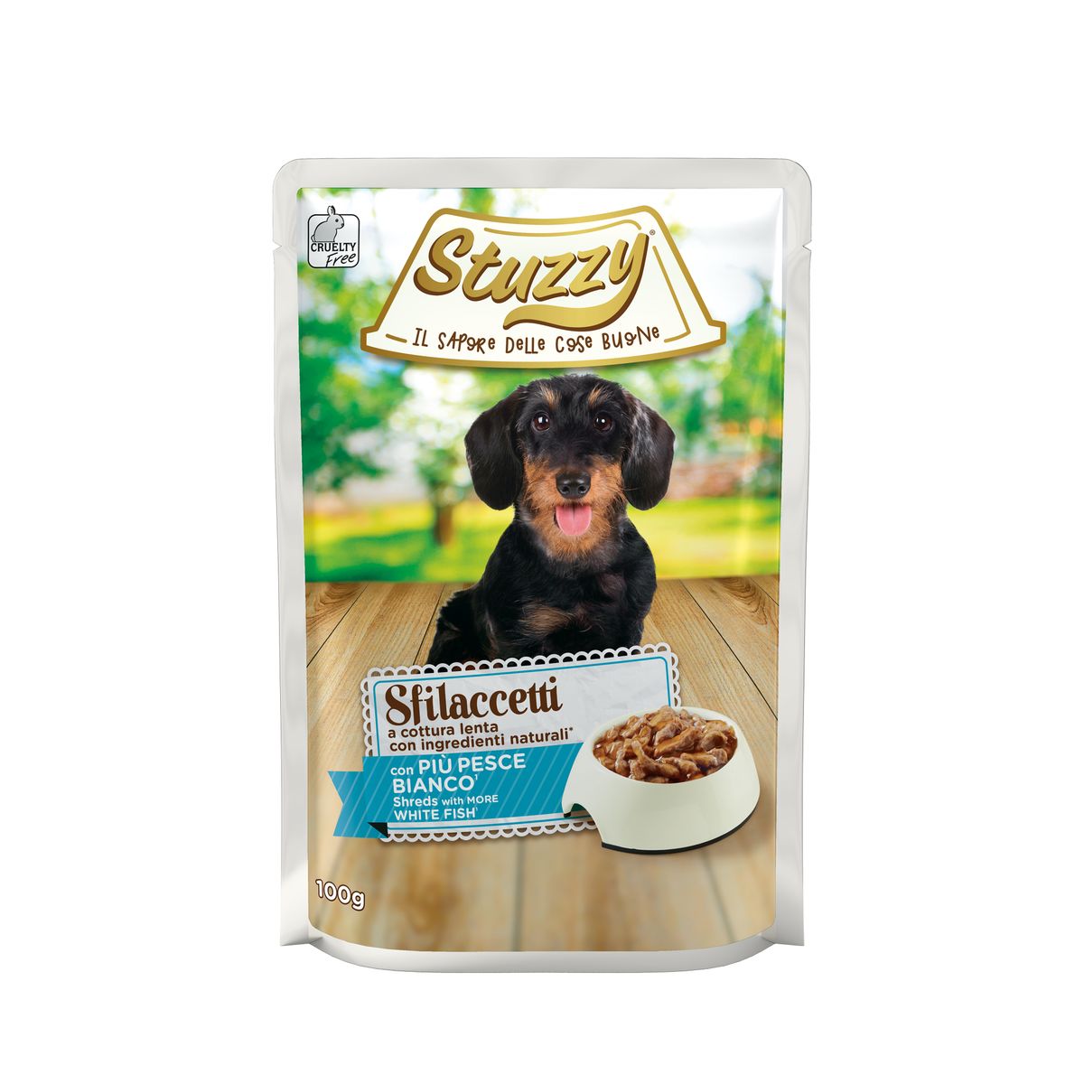 Stuzzy Dog Busta Multipack 24x100G PESCE BIANCO