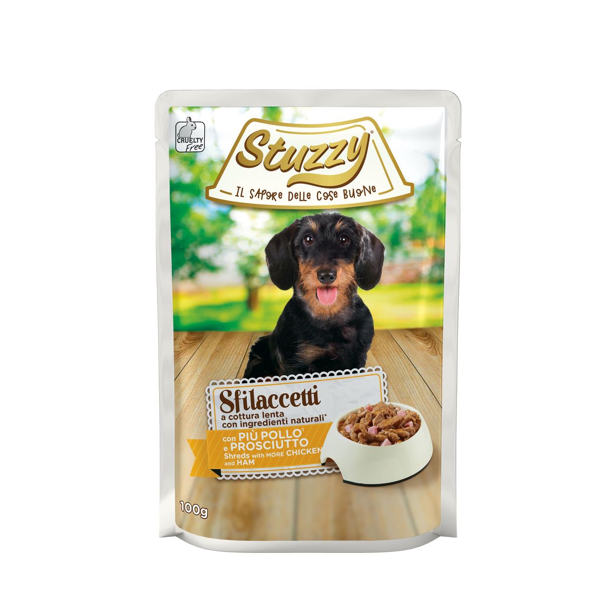 Stuzzy Dog Busta Multipack 24x100G POLLO E PROSCIUTTO