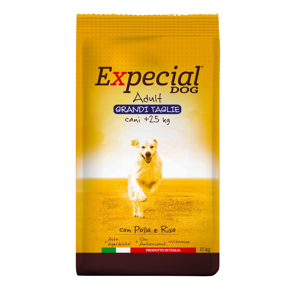 Expecial Dog Adult Grandi Taglie Pollo e Riso 15KG