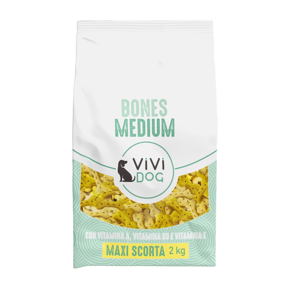 Vivi Dog Biscotti Cane Bones Medium 2KG