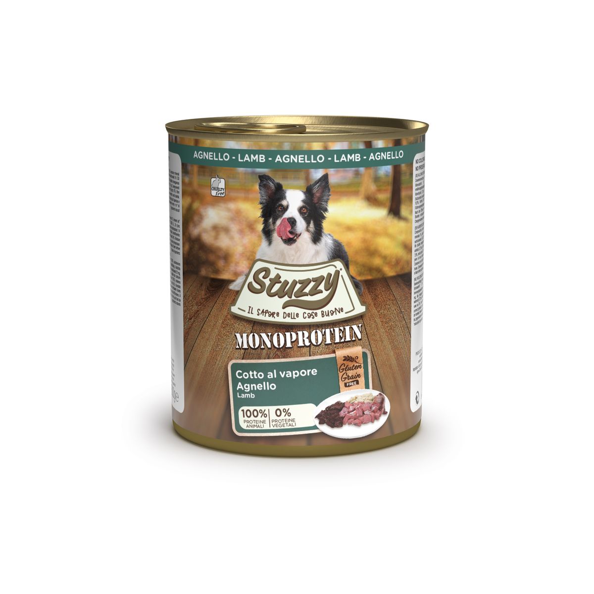 Stuzzy Dog Monoprotein Lattina 800G AGNELLO