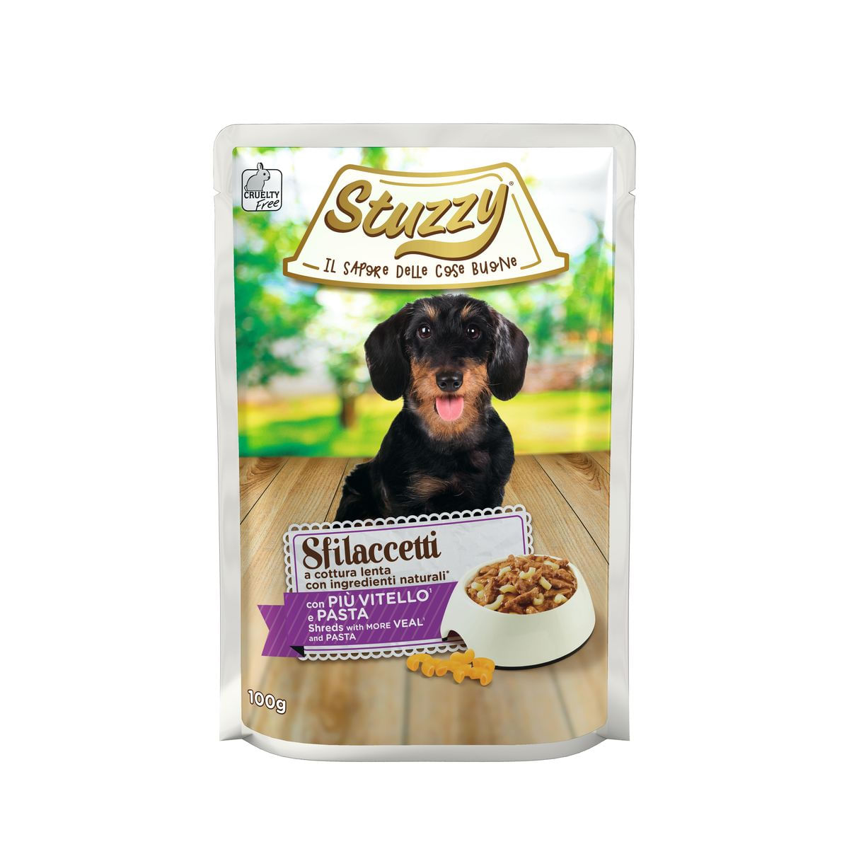 Stuzzy Dog Busta Multipack 24x100G VITELLO