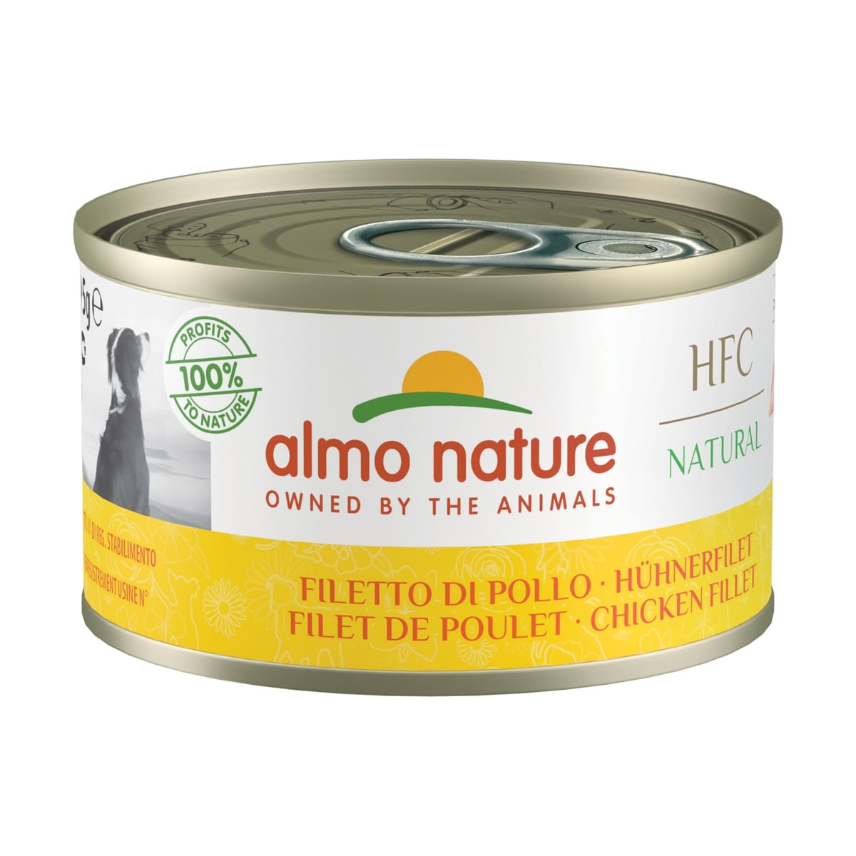 Almo Nature HFC Natural Dog Lattina Multipack 24x95G FILETTO DI POLLO
