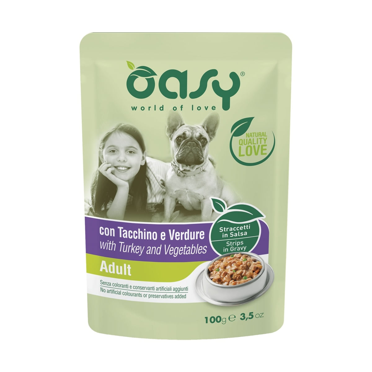 Oasy Adult Busta Multipack 22x100G TACCHINO E VERDURE