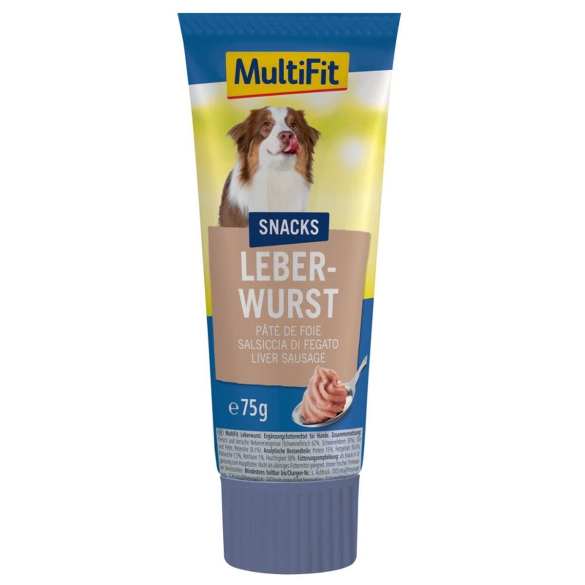 MultiFit Snack Dog Crema 75G SALSICCIA DI FEGATO