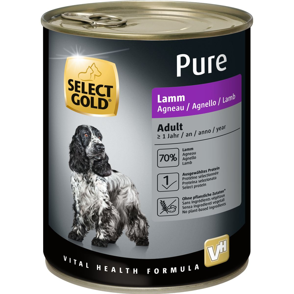Select Gold Pure Dog Lattina 800G AGNELLO