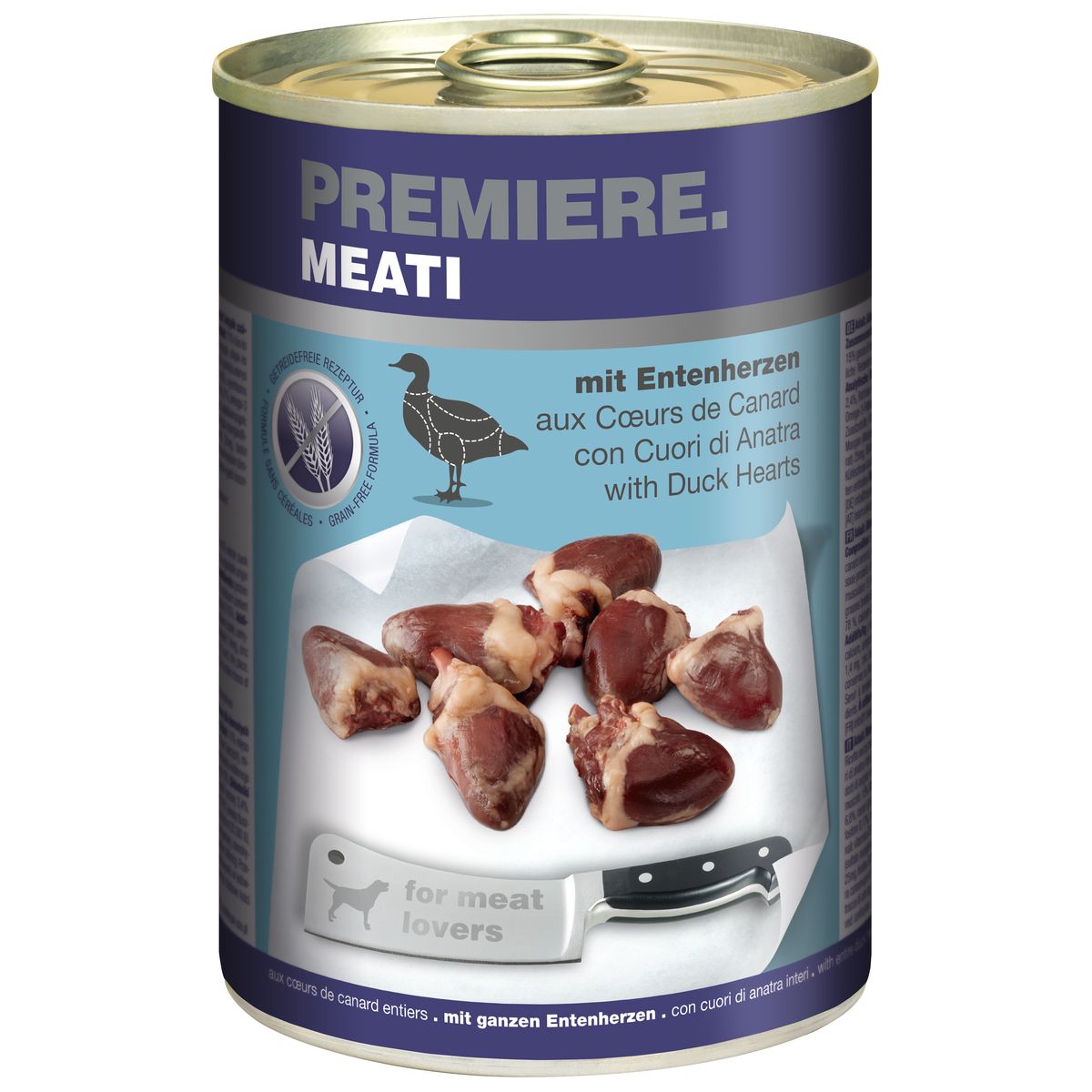 Premiere Meati Dog Lattina 400G ANATRA