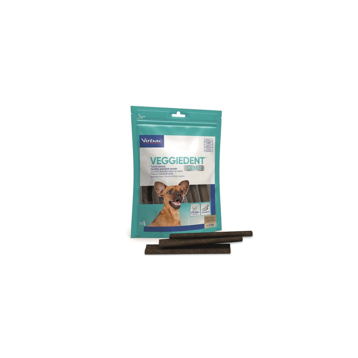 Veggiedent FR3SH Stick Snack per Cane XS