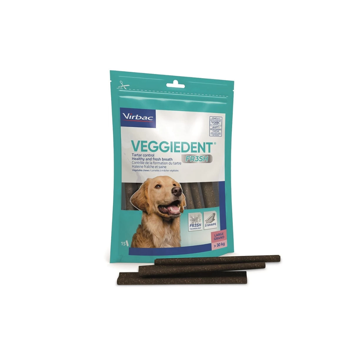 Veggiedent FR3SH Stick Snack per Cane L