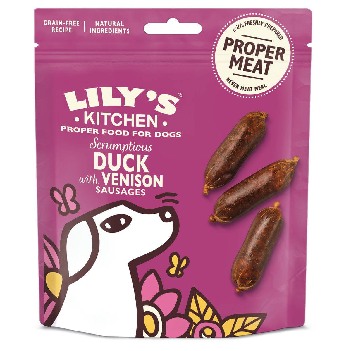 Lily's Kitchen Dog Snack Salsicette 70G ANATRA CON CERVO