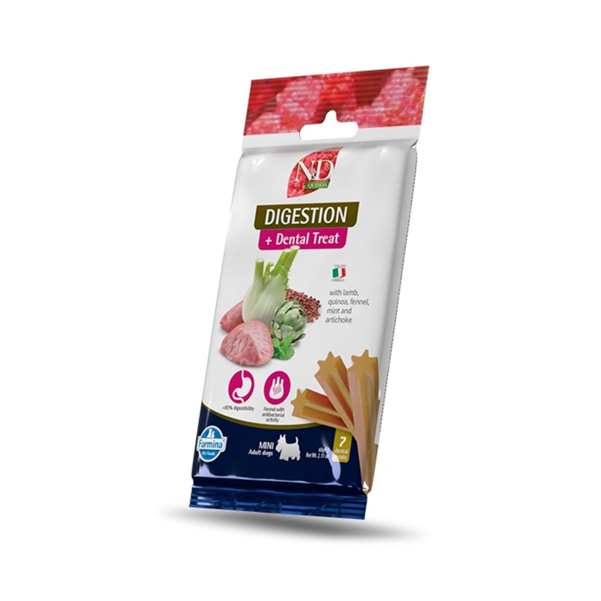 N&D Quinoa Snack Cane Mini Digestion 60G