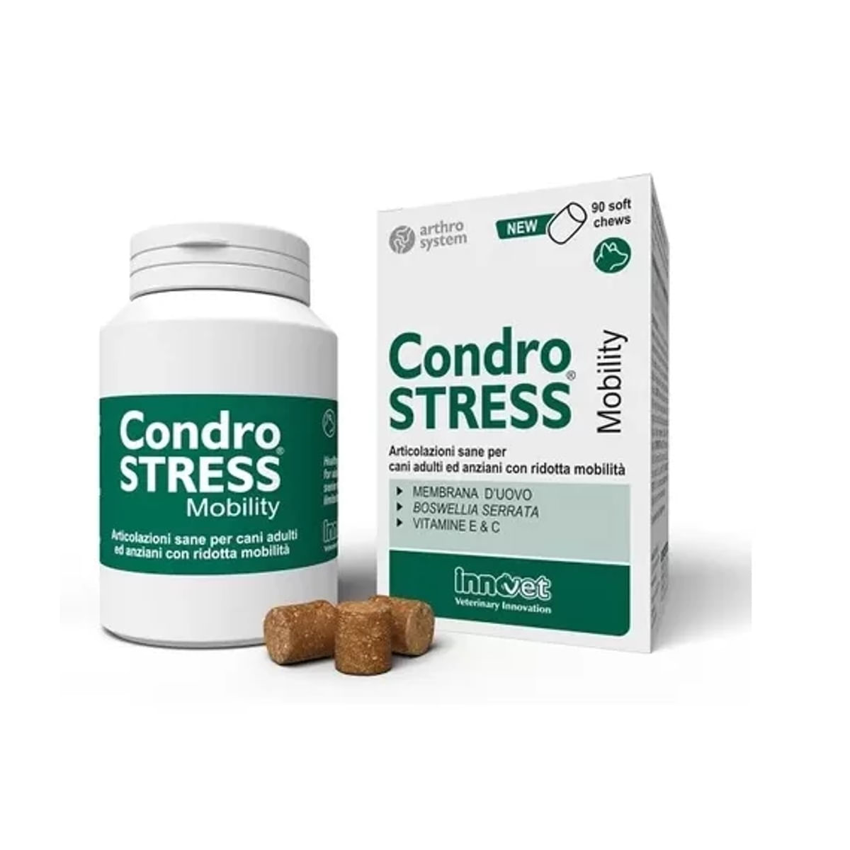Condrostress Mobility Mangime Complementare per Cani 90CP
