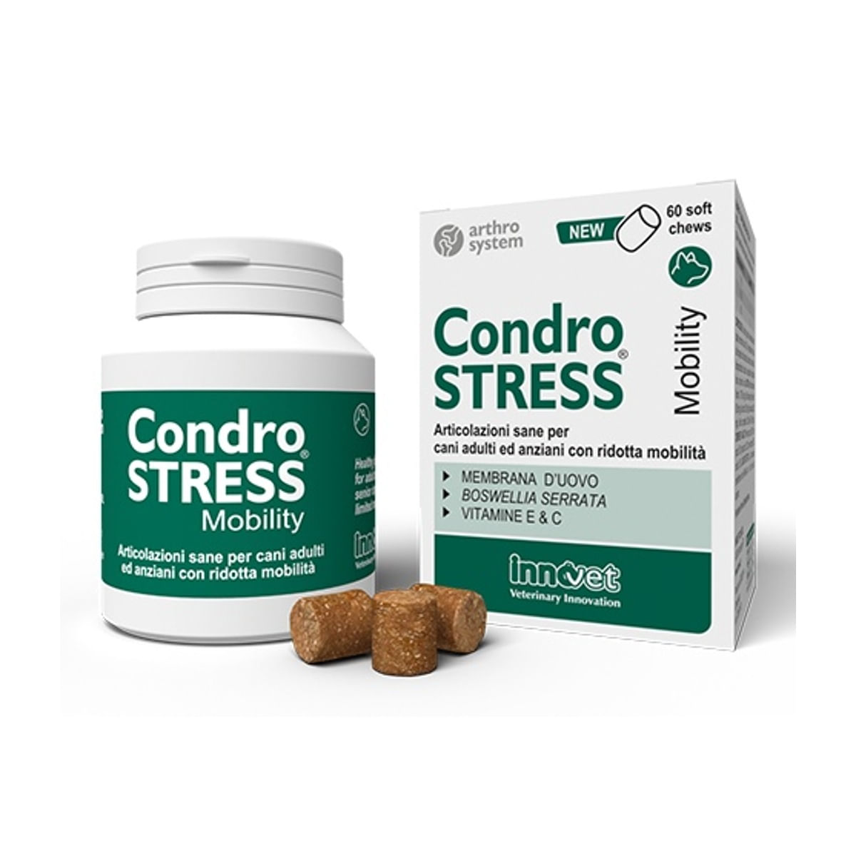 Condrostress Mobility Mangime Complementare per Cani 60CP