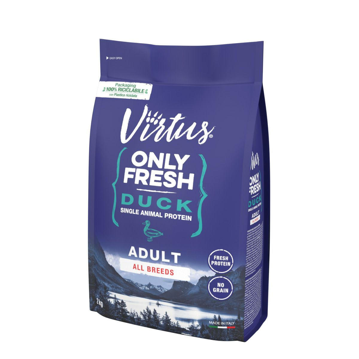 Virtus Dog Only Fresh Adult Anatra 2KG