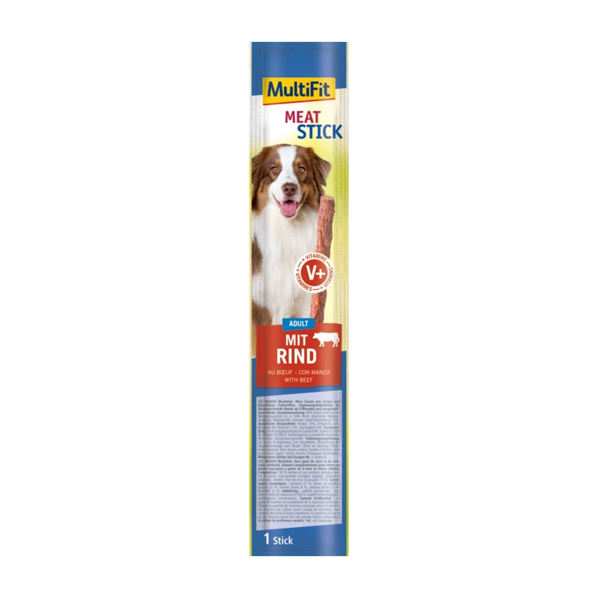 MultiFit Snack Meat Dog Stick 12G MANZO