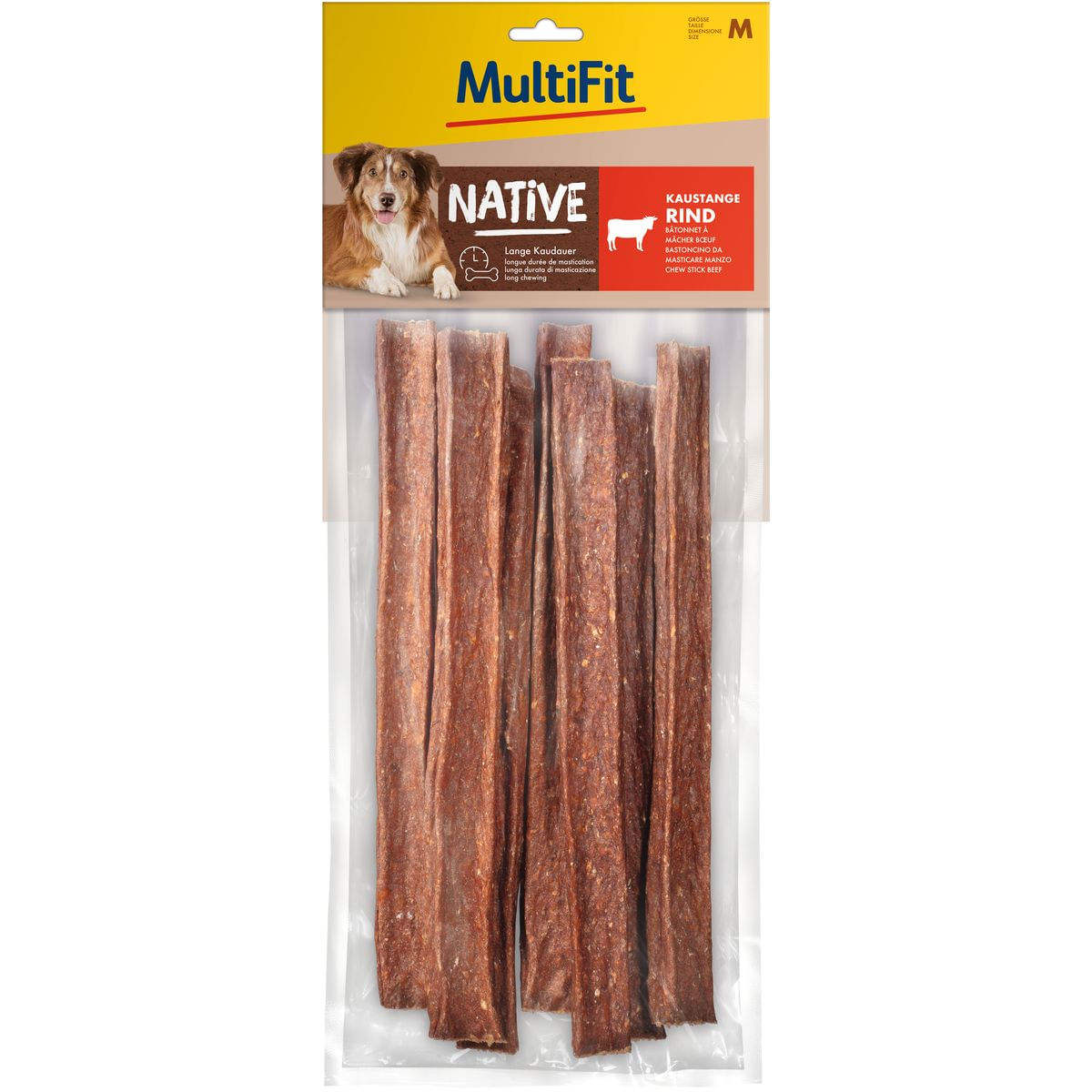 MultiFit Native Snack Dog Stick Manzo 400G