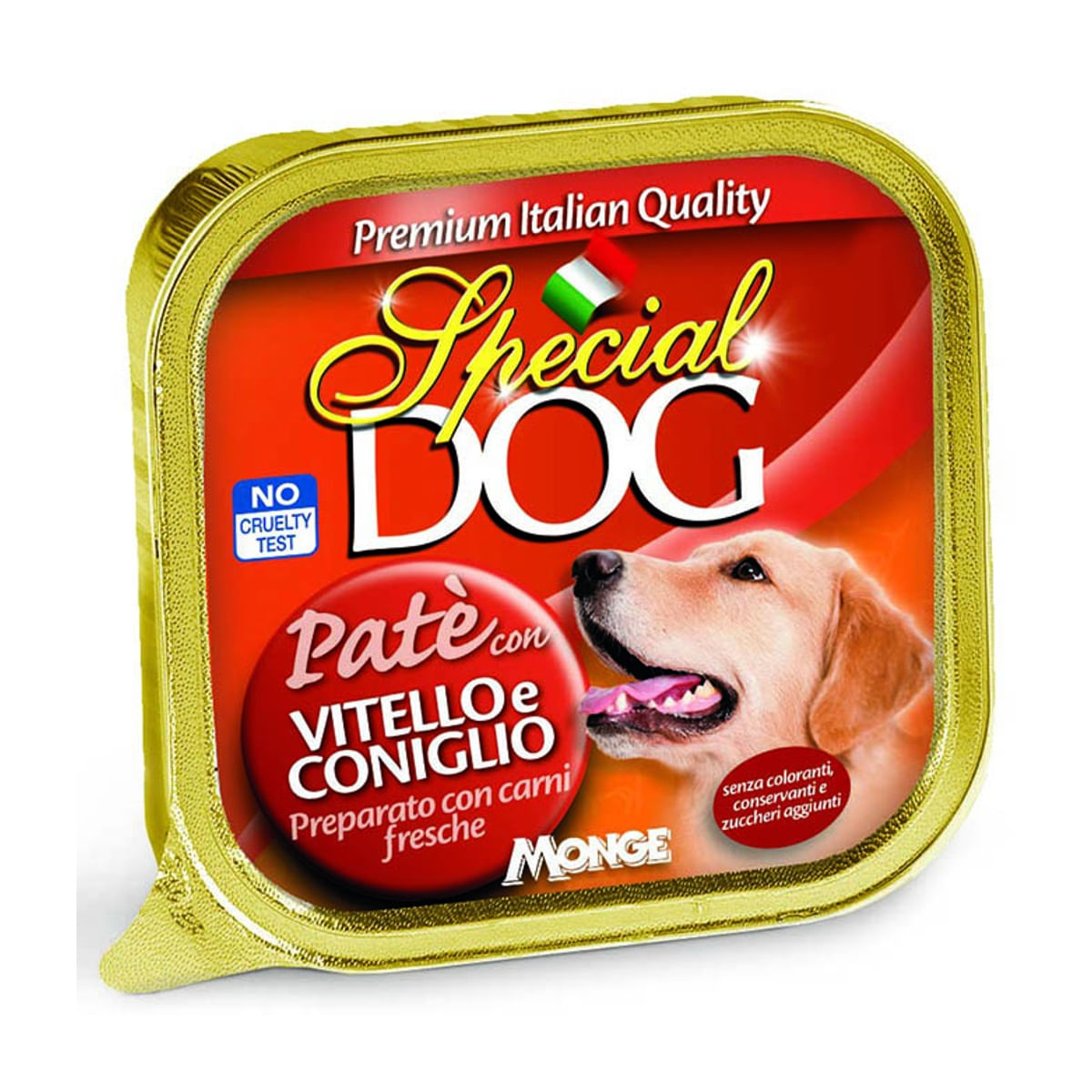Special Dog Adult Paté Vaschetta Multipack 18x300G VITELLO E CONIGLIO