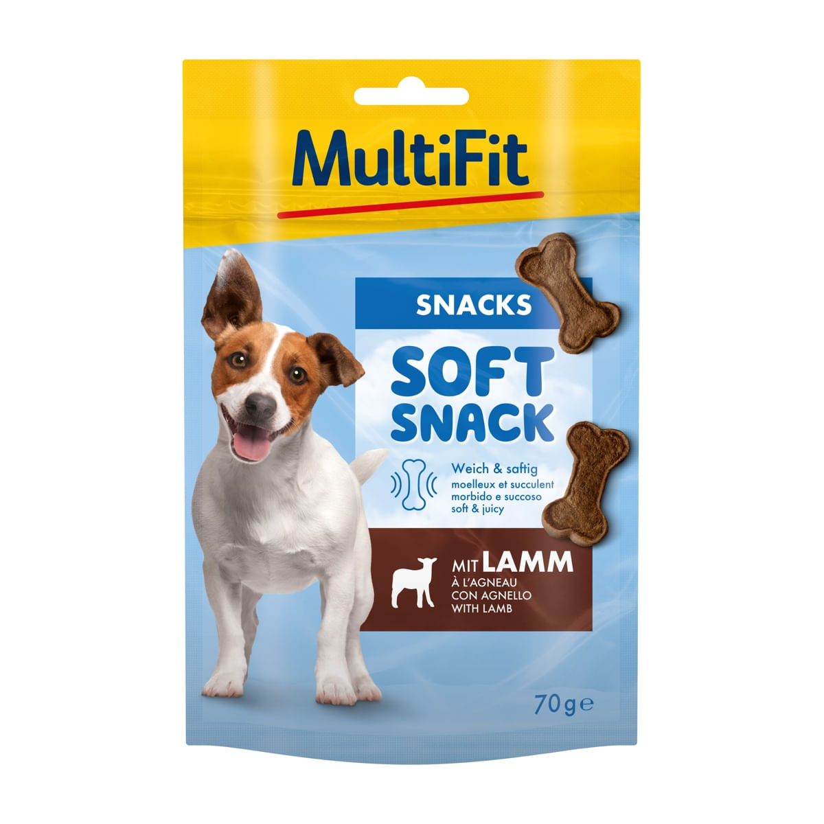 MultiFit Snack Dog Mini Soft 70G AGNELLO
