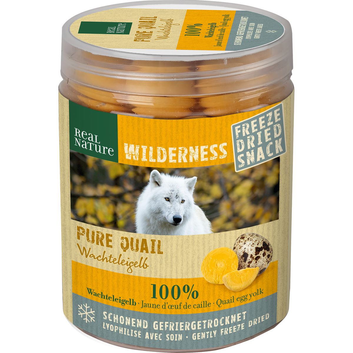 Real Nature Wilderness Dog Freeze Dried Snack 50G QUAGLIA