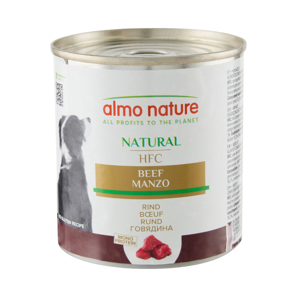 Almo Nature HFC Natural Dog Lattina Multipack 12x290G MANZO