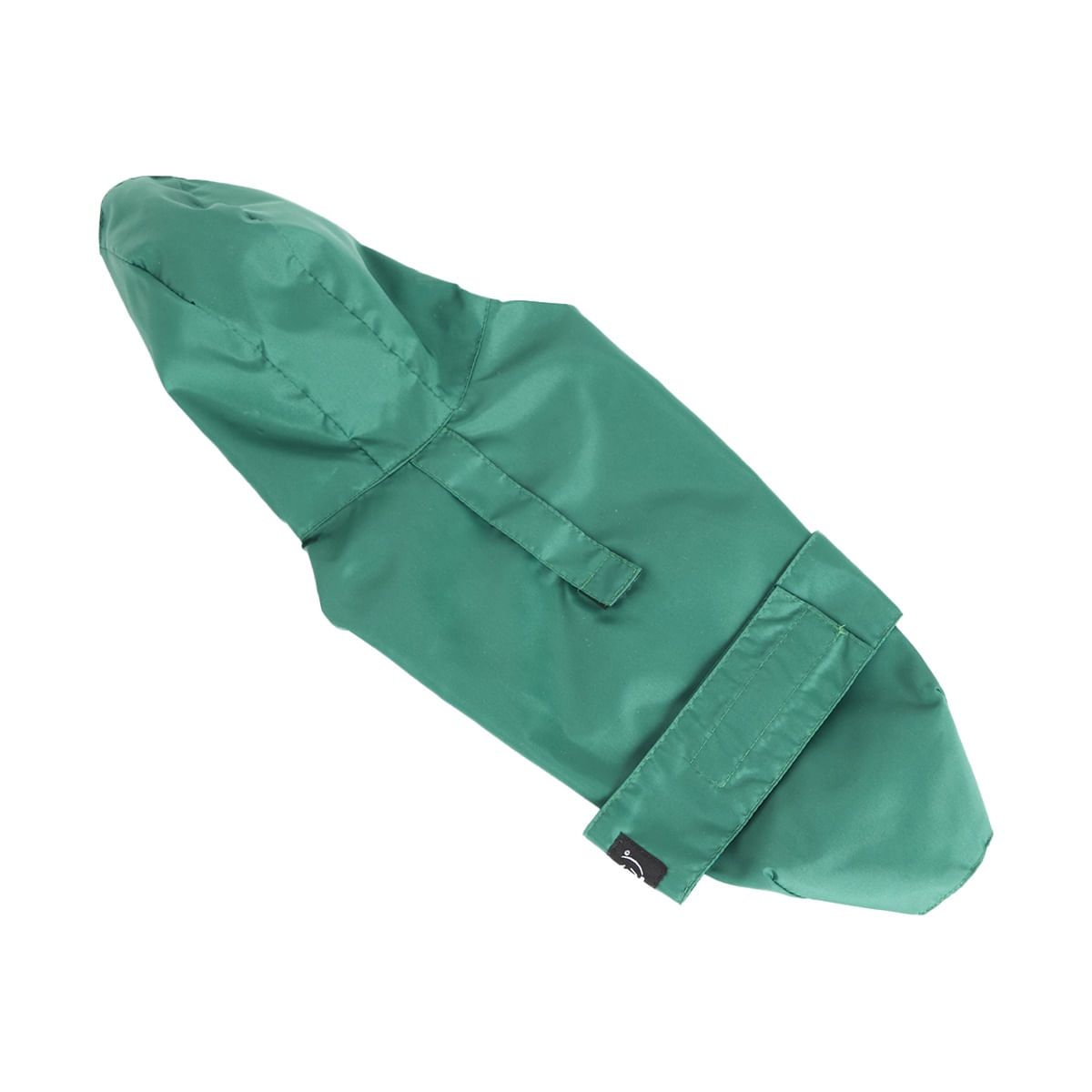 Lovedì Impermeabile Leggero per Cani Verde con Cappuccio TG.43
