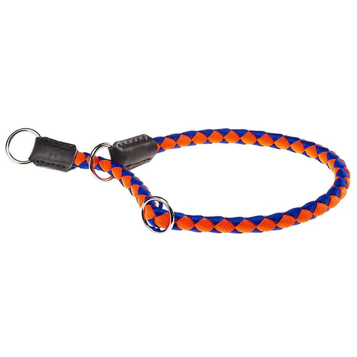 Collare per Cani Grandi Twist Arancione e Blu 60CM