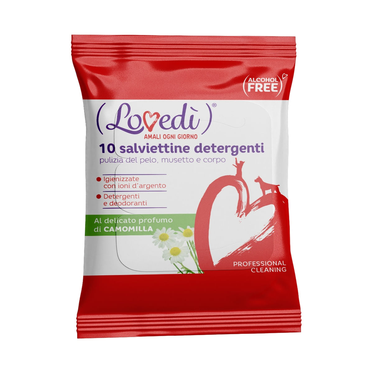 Lovedì Salviette Detergenti 10PZ CAMOMILLA