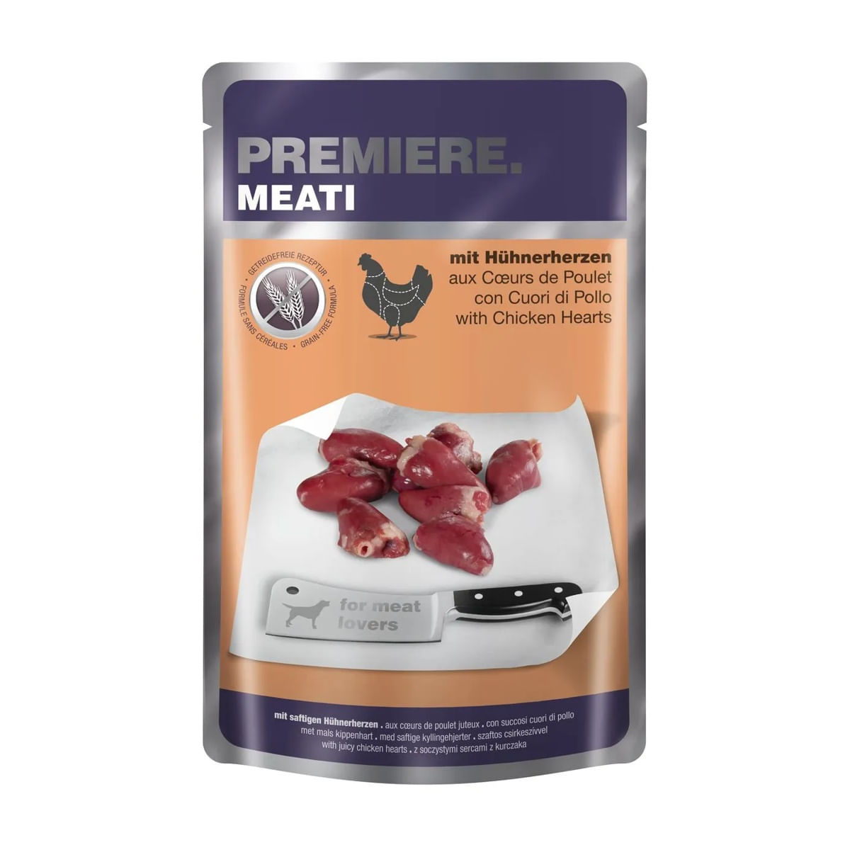 Premiere Meati Dog Busta 500G CUORI DI POLLO