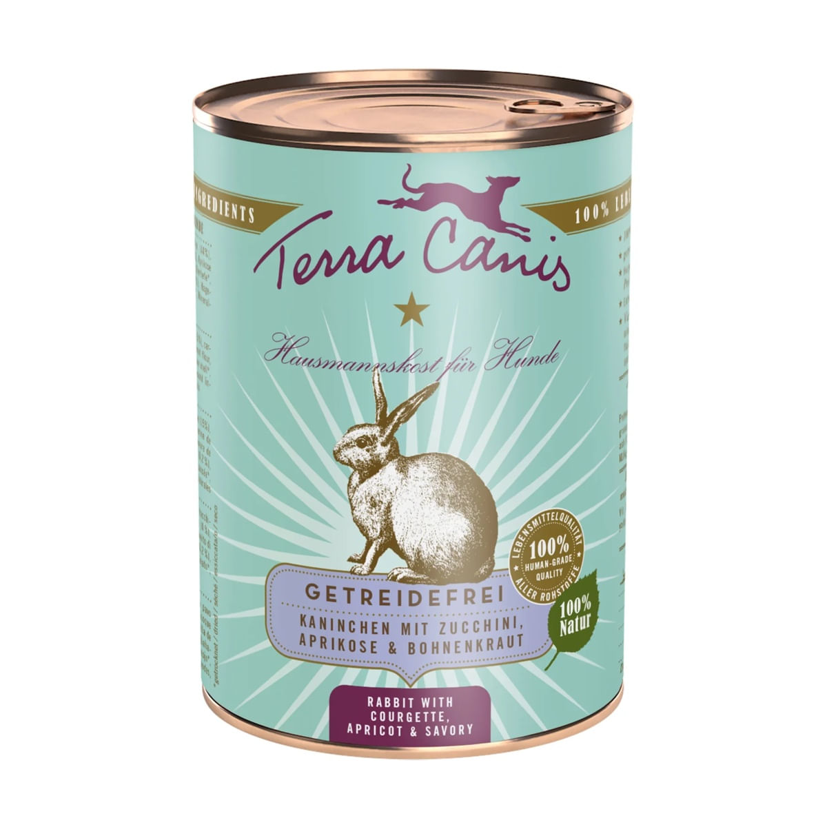 Terra Canis Dog Grain Free Lattina 400G CONIGLIO