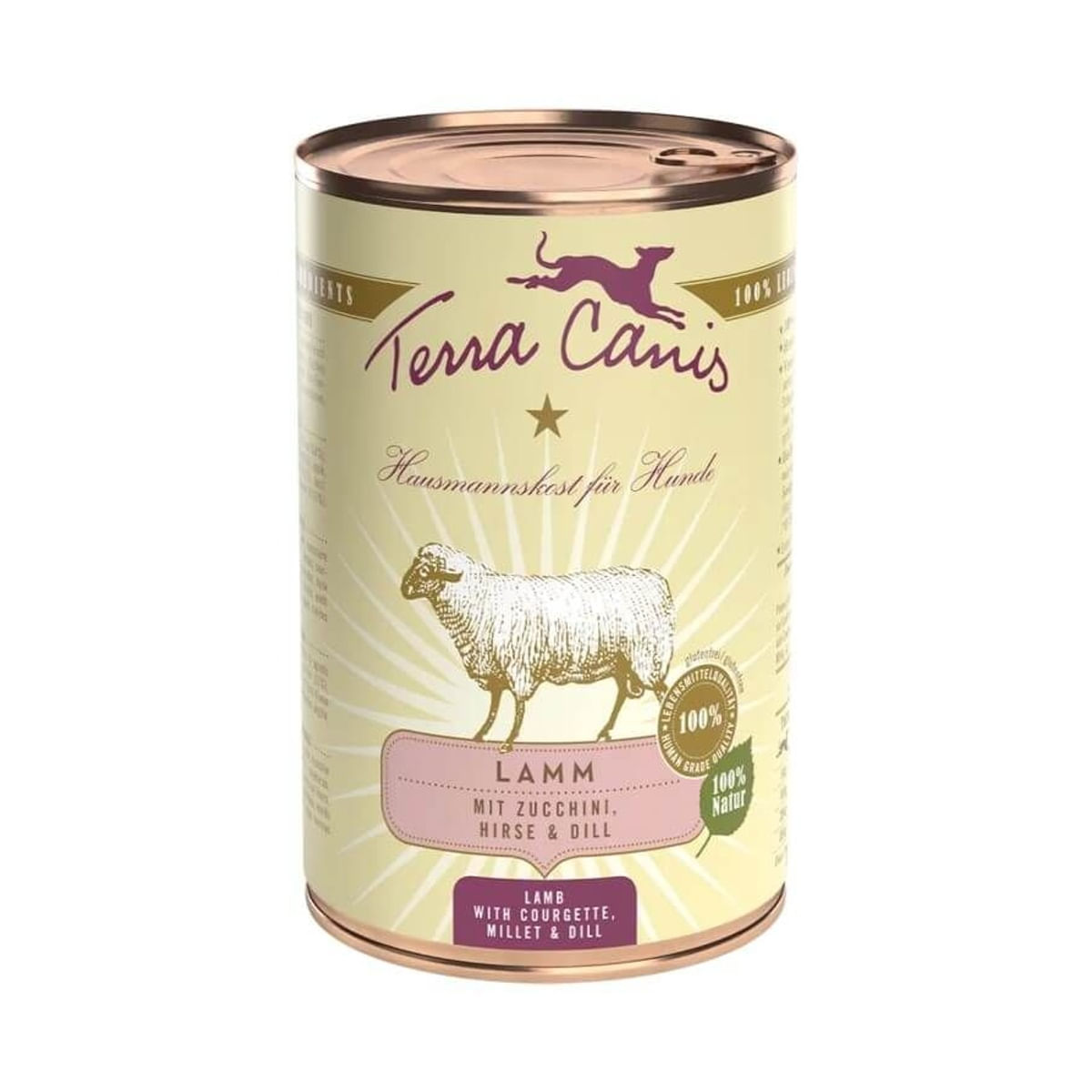 Terra Canis Dog Lattina 400G AGNELLO