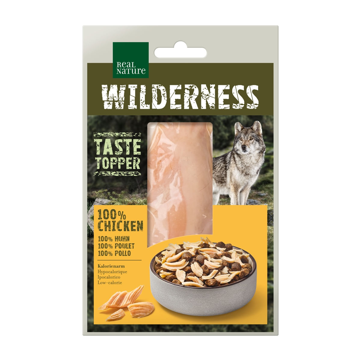 Real Nature Wilderness Dog Taste Topper Fillet 60G POLLO