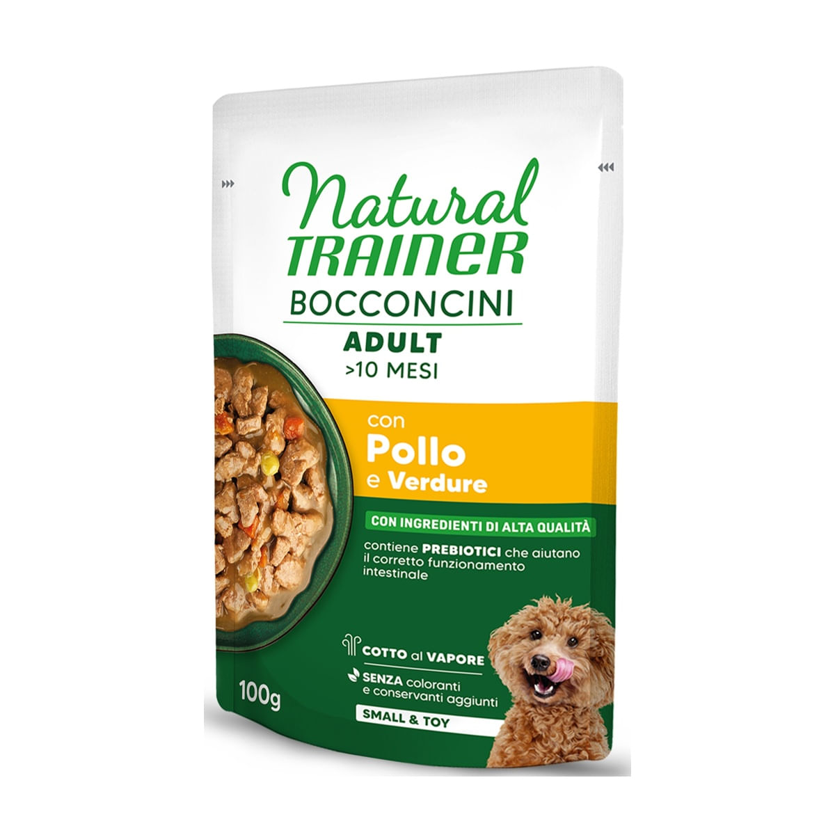 Natural Trainer Adult Dog Small&Toy Busta Multipack 24x100G POLLO