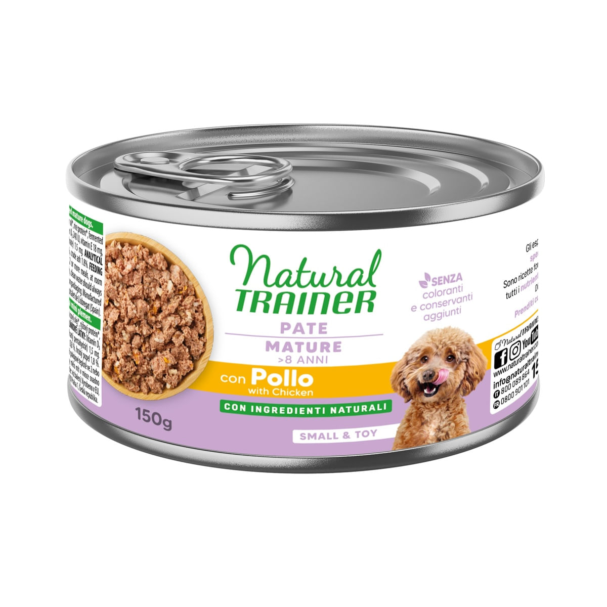 Natural Trainer Senior Lattina Multipack 24x150G