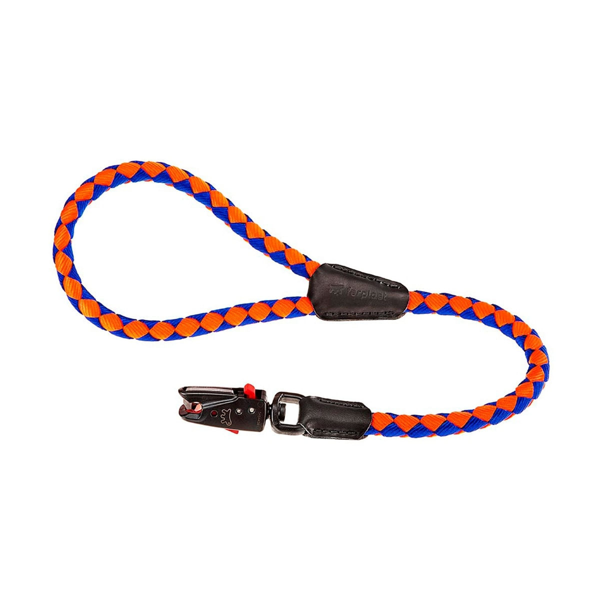 Guinzaglio Twist 60CM ARANCIONE E BLU