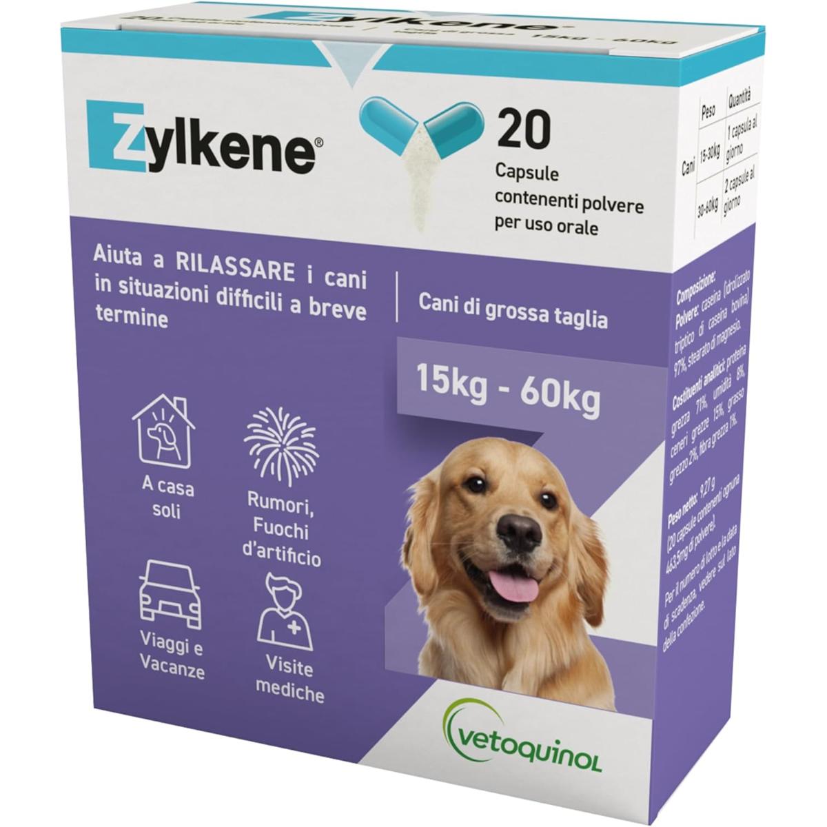 Zylkene Rilassante Mangime Complementare 15-60kg 20CP