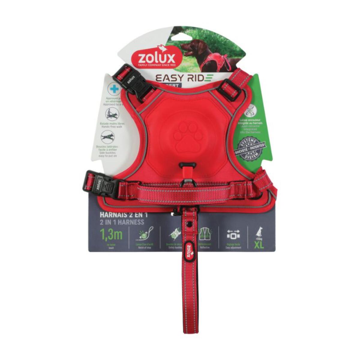 Zolux Pettorina per Cani Easyride Rossa XL