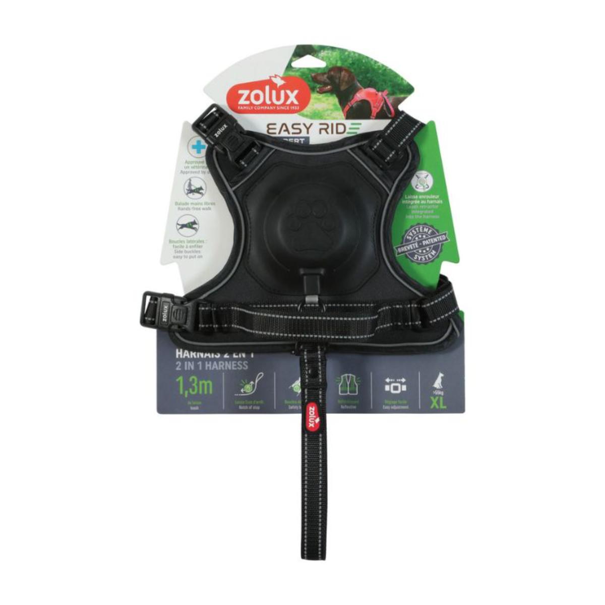 Zolux Pettorina per Cani Easyride Nera XL