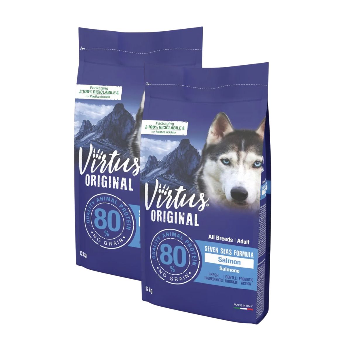 Virtus Dog Adult Seven Seas KIT RISPARMIO 2X12KG