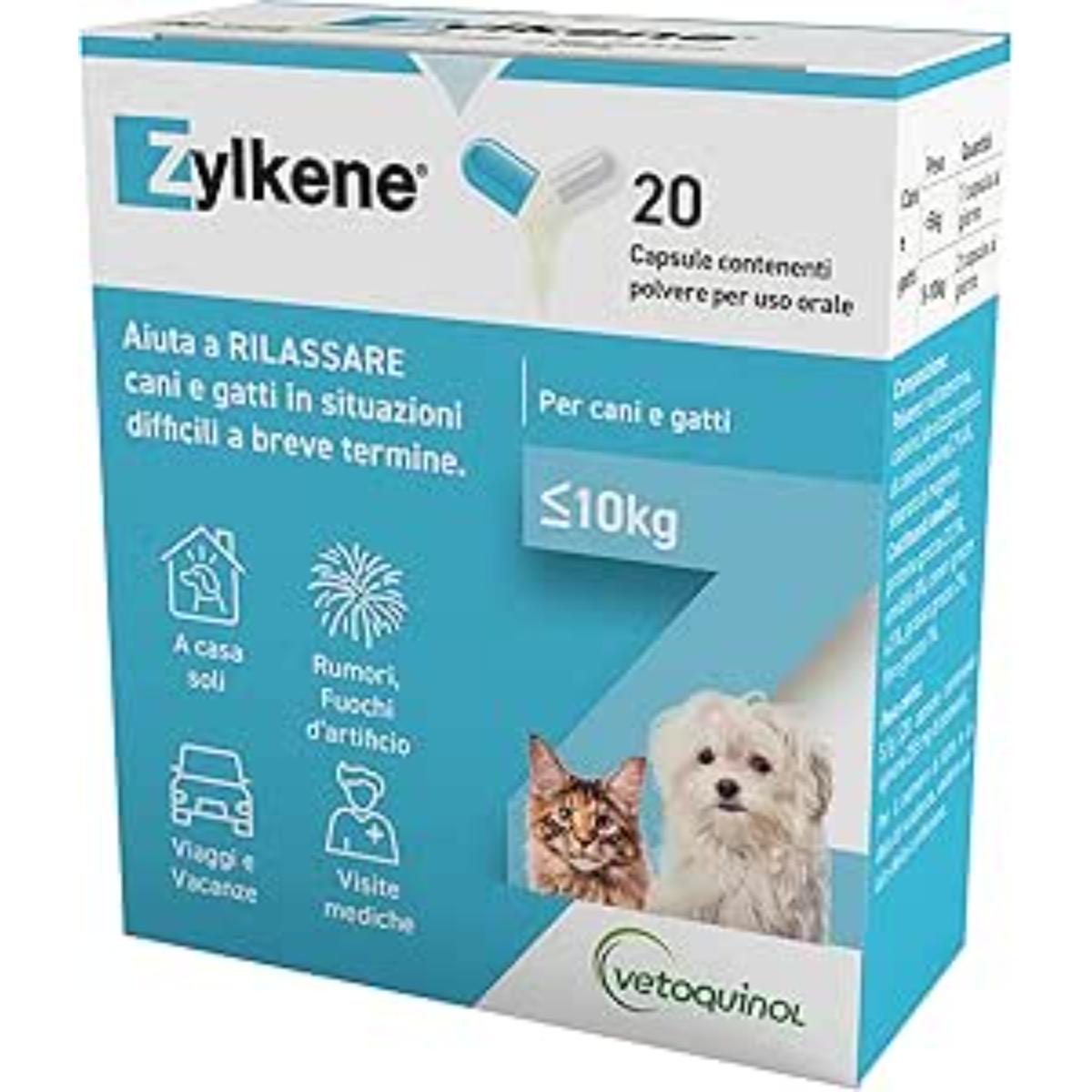 Zylkene Rilassante per Cani e Gatti Fino a 10kg 20CP